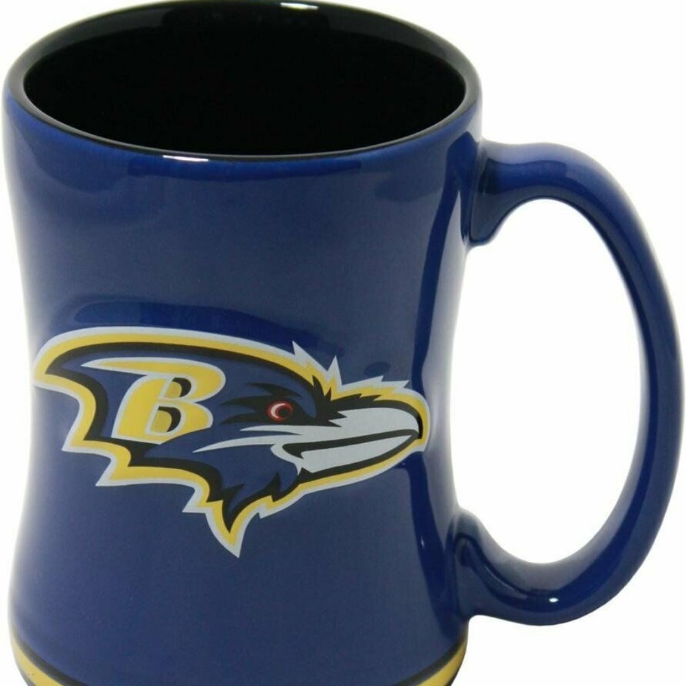 NFL Baltimore Ravens 14oz Sculpted Coffee mug